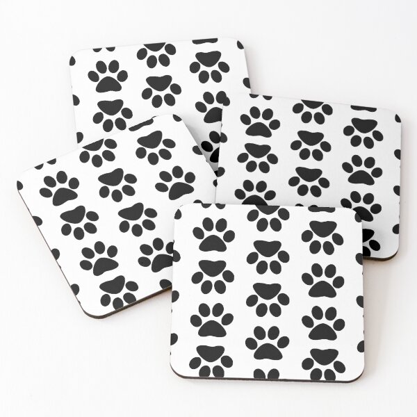 Item preview, dog paw prints designed and sold by trickydee.