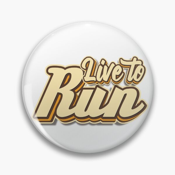 Item preview, Live to Run typography designed and sold by KondeHipe.