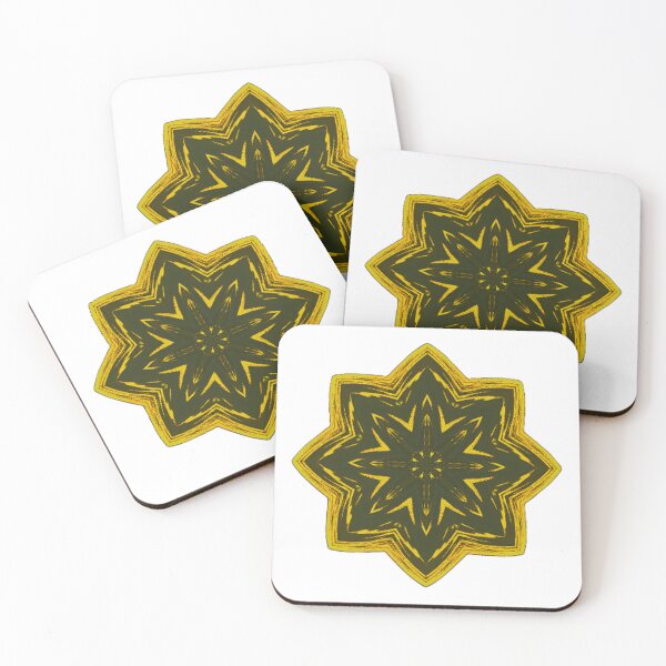 Item preview, Golden Yellow Octagram designed and sold by Healio2.