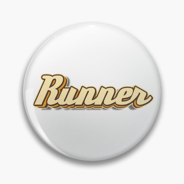 Item preview, Runner typography designed and sold by KondeHipe.