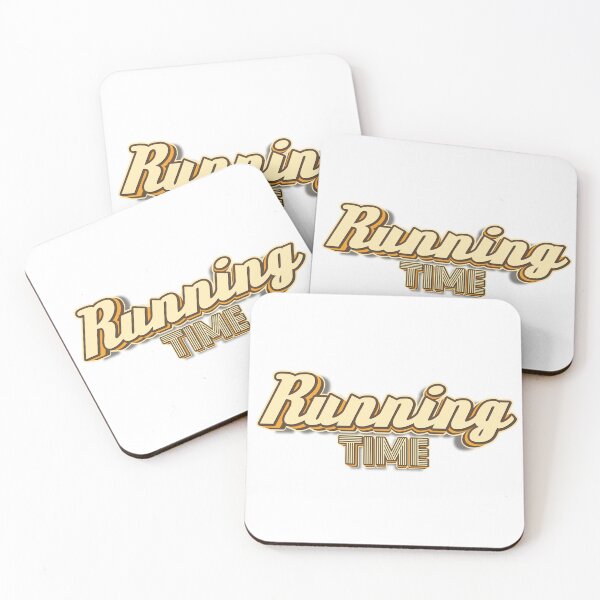 Item preview, Running Time typography designed and sold by KondeHipe.