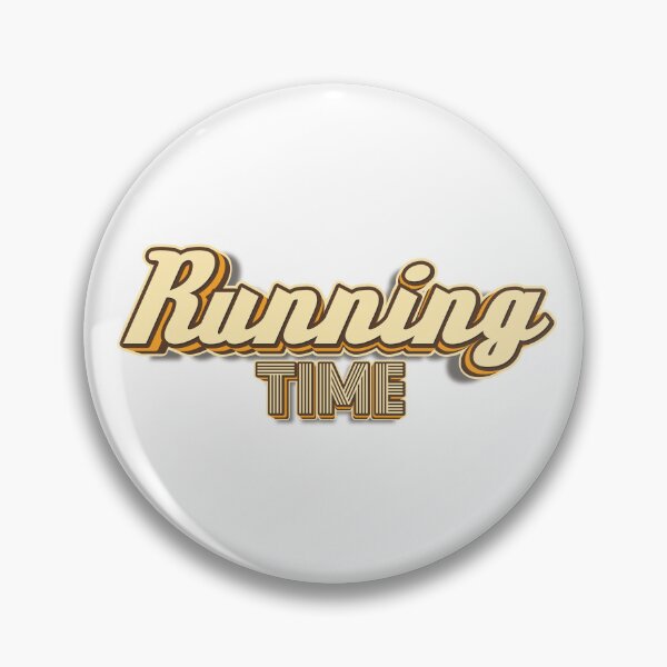 Item preview, Running Time typography designed and sold by KondeHipe.