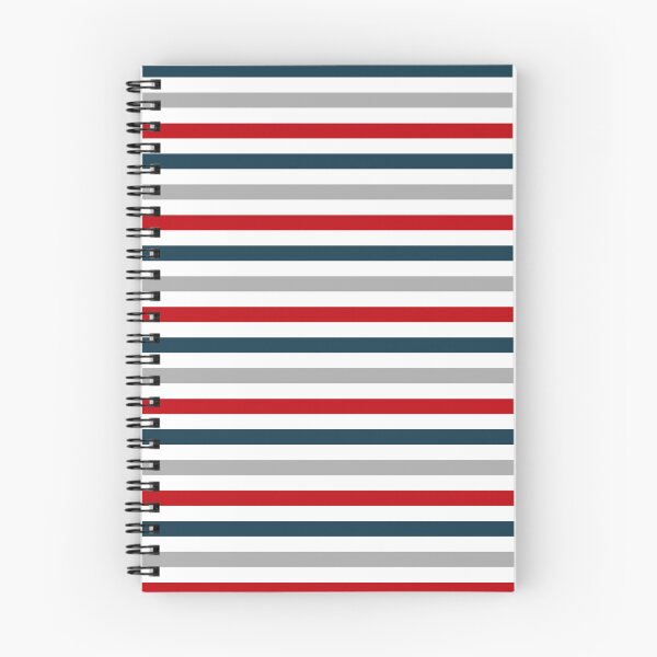 Item preview, Colorful horizontal navy stripes designed and sold by BattaAnastasia.
