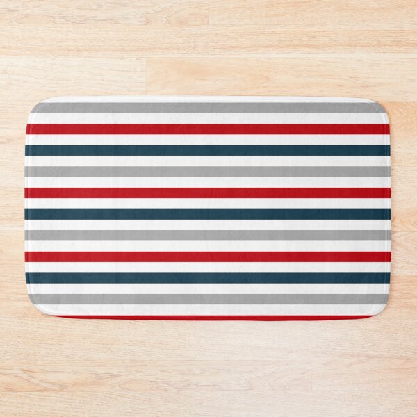Item preview, Colorful horizontal navy stripes designed and sold by BattaAnastasia.