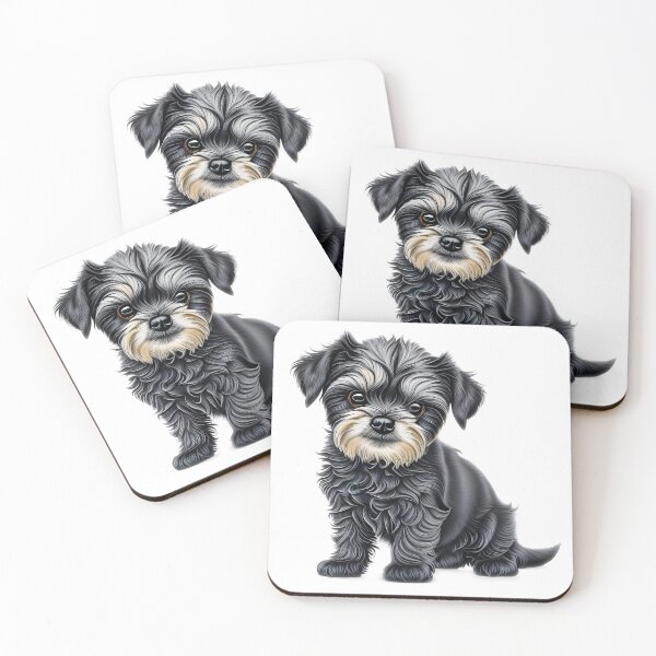 Item preview, Affenpinscher Puppy, charcoal drawing, Ai Generated Art  designed and sold by ACC .
