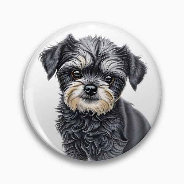 Item preview, Affenpinscher Puppy, charcoal drawing, Ai Generated Art  designed and sold by ACC .