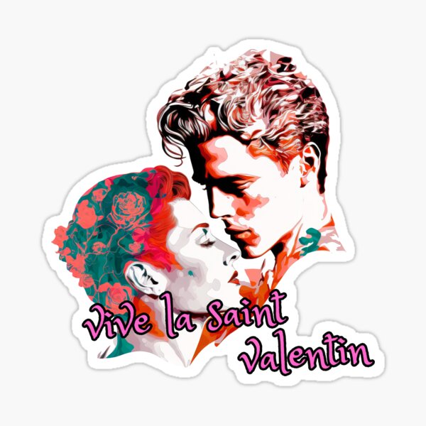 Saint Valentin Stickers for Sale