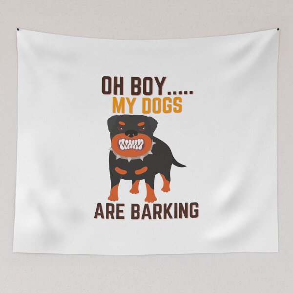 Item preview, oh boy my dogs are barking designed and sold by Itsforyou1.