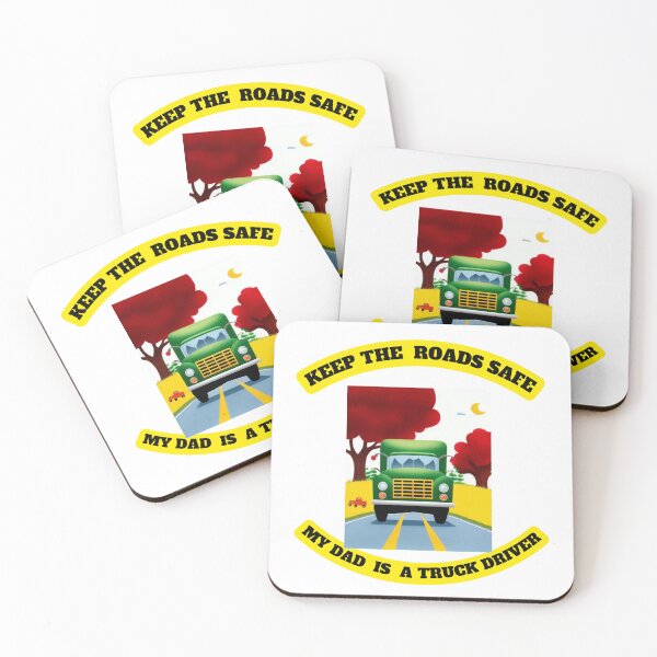 Item preview, Keep the Roads Safe - My Dad is a Truck Driver designed and sold by HanaiPrint.