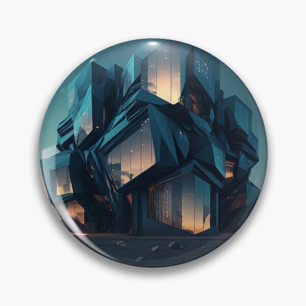 Artikelvorschau, futuristisches Architekturdesign-Gebäude entworfen und verkauft von BIBIHOX.