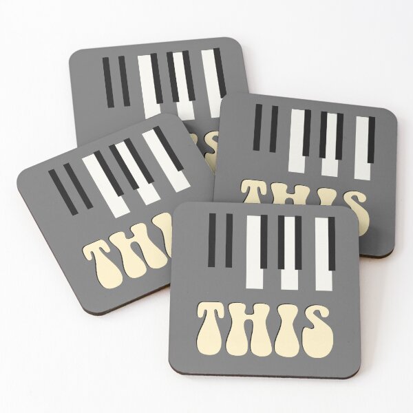 Item preview, Retro F this funny piano shirt designed and sold by TipTopTapo.