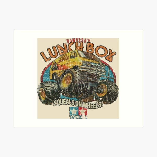 Clod Buster 4x4x4 Monster Truck 1987 Art Print for Sale by AstroZombie6669