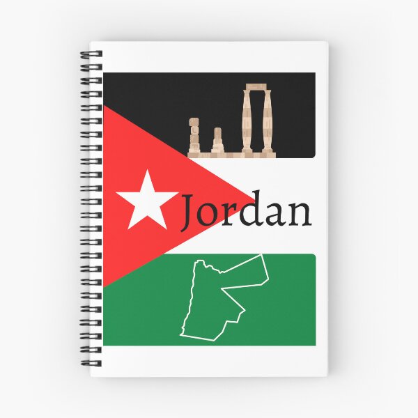 Item preview, Jordan flag designed and sold by designoorkh.