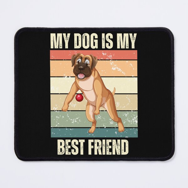 Item preview, My Boxer Is My Best Friend designed and sold by RockBeeDesigns.