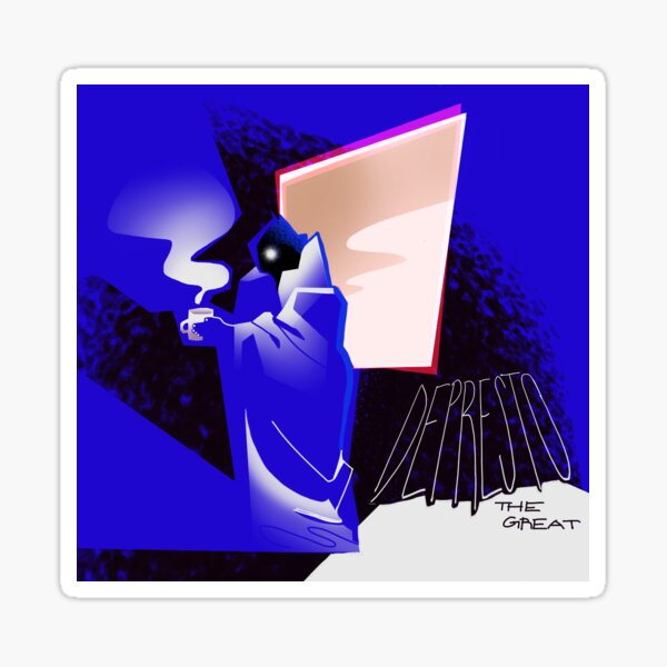 depresto the great Sticker