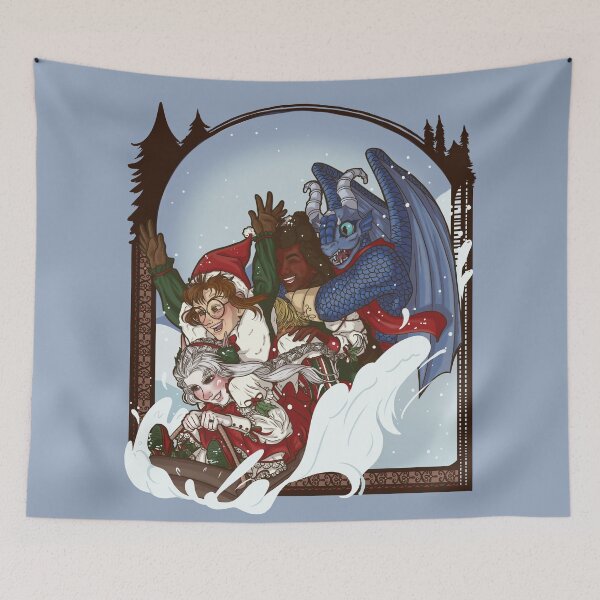 Item preview, Puella Maledictum Sledding designed and sold by MLSPatronPrints.