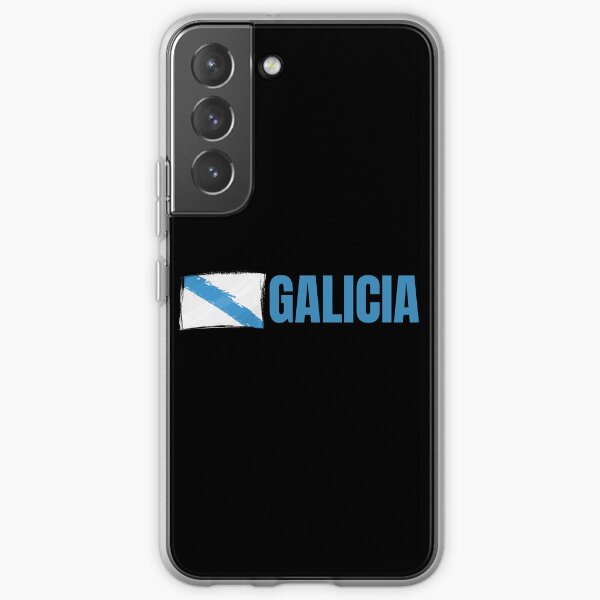 galicia bandera vintage Funda blanda para Samsung Galaxy