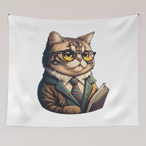 Item preview, A Teacher Cat designed and sold by Melcu.