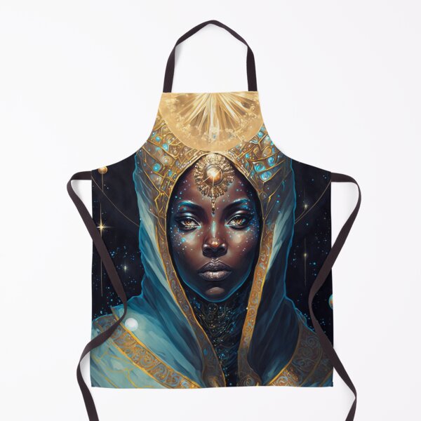 Item preview, Afrofuturistic Queen of Light Nr. 1 designed and sold by thesupremewiz.