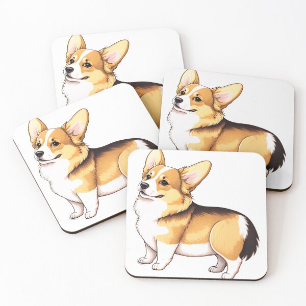 Artikelvorschau, Corgi Bliss: Entzückender Corgi-Aufkleber entworfen und verkauft von FhelDesigns.