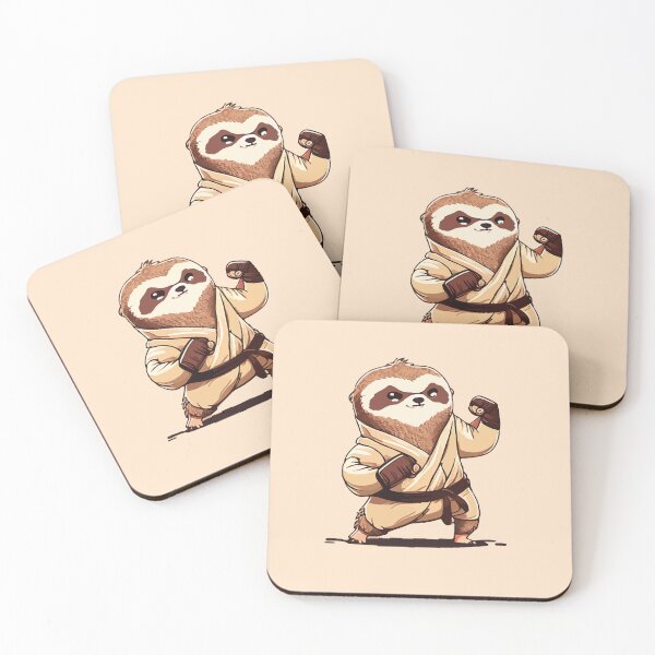 Item preview, Sloth Lover's Gift Sloth Knows Karate designed and sold by bolimj.