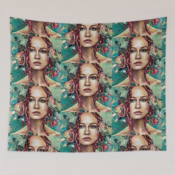 Item preview, Lady with roses designed and sold by bogfl.