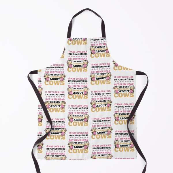 Item preview, Just busy thinking about cows designed and sold by FarmsteadAcers.