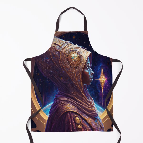 Item preview, Afrofuturistic Queen of Light Nr. 2 designed and sold by thesupremewiz.