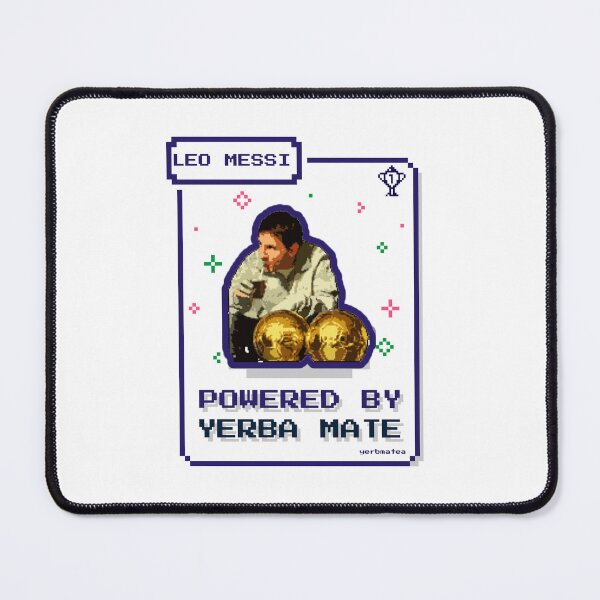 Item preview, Leo Messi Yerba Mate Pixel Art Product designed and sold by yerbmatea.