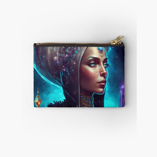 Item preview, Afrofuturistic Queen of Light Nr. 3 designed and sold by thesupremewiz.