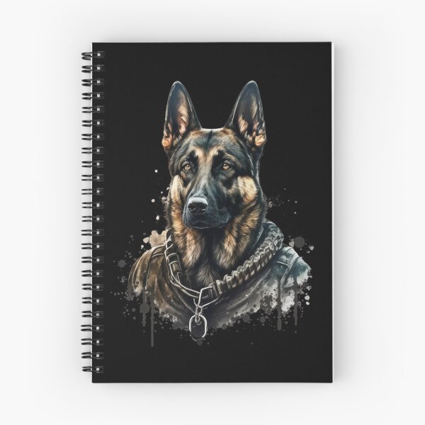 Item preview, German Shepperd K9 With Chain And Jacket Super Realistic designed and sold by adembulut.