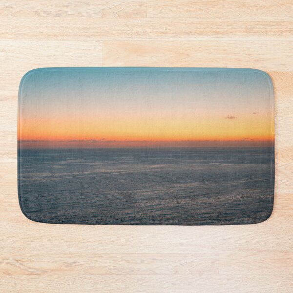 Item preview, Beautiful sunset over the ocean, blue, calm and evening background designed and sold by kris-money.