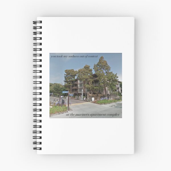 Item preview, mariners apartment complex digital lyric design designed and sold by Wallyhaney.