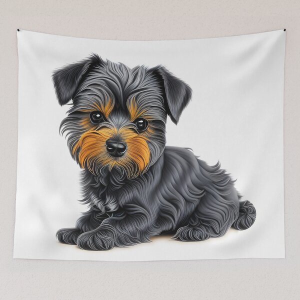 Item preview, Affenpinscher Puppy, charcoal drawing, Ai Generated Art  designed and sold by ACC .