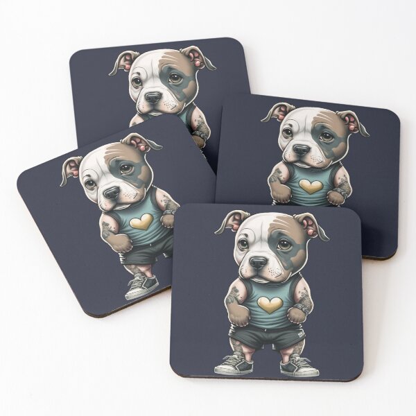 Item preview, heart pitbull designed and sold by FedoraDesign.
