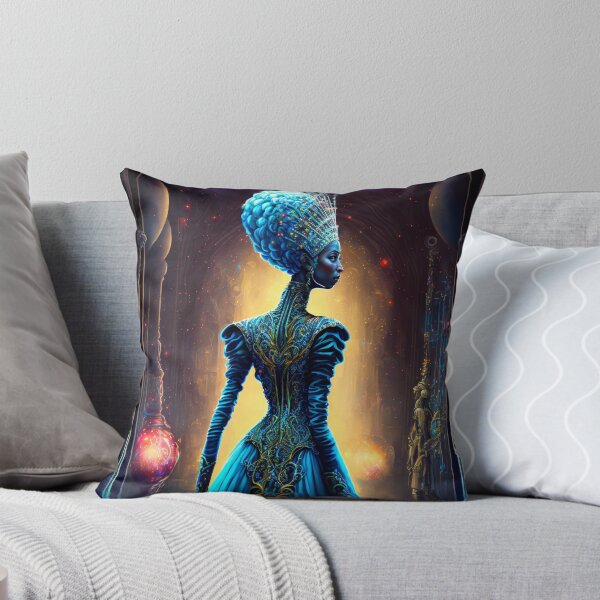 Item preview, Afrofuturistic Queen of Light Nr. 8 designed and sold by thesupremewiz.