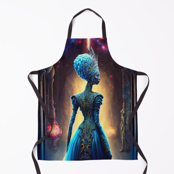 Item preview, Afrofuturistic Queen of Light Nr. 8 designed and sold by thesupremewiz.