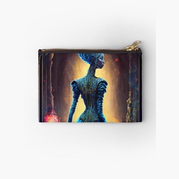 Item preview, Afrofuturistic Queen of Light Nr. 8 designed and sold by thesupremewiz.