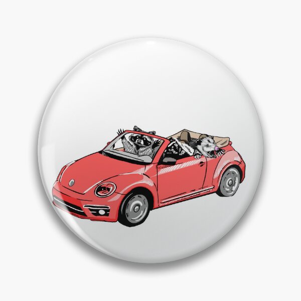 Item preview, Street Cat Carpool Red designed and sold by Easykiel-art.