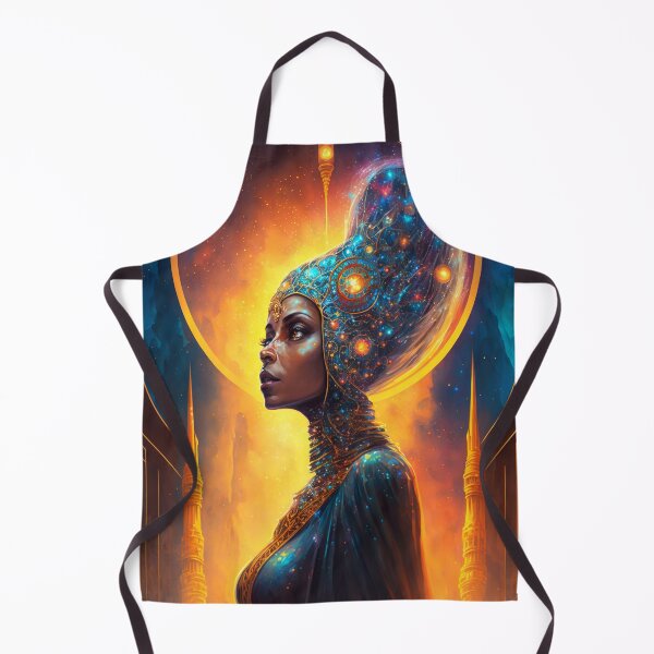 Item preview, Afrofuturistic Queen of Light Nr. 10 designed and sold by thesupremewiz.