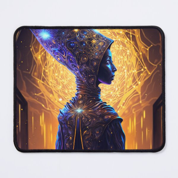 Item preview, Afrofuturistic Queen of Light Nr. 11 designed and sold by thesupremewiz.