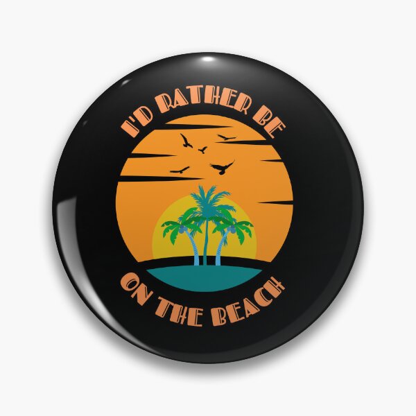 Item preview, I'd Rather be On The Beach designed and sold by HanaiPrint.