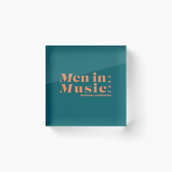 Item preview, men in music business conference designed and sold by Wallyhaney.