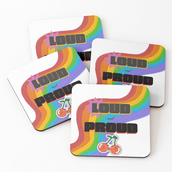 Item preview, Loud and Proud Gay Rainbow Groovy designed and sold by Allison Sharaf.