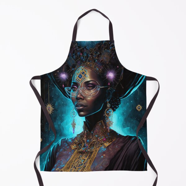 Item preview, Afrofuturistic Queen of Light Nr. 13 designed and sold by thesupremewiz.