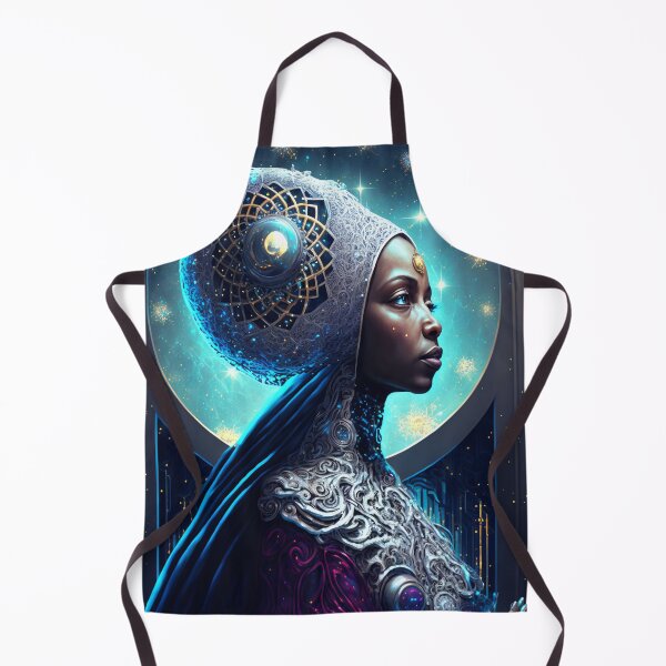 Item preview, Afrofuturistic Queen of Light Nr. 14 designed and sold by thesupremewiz.