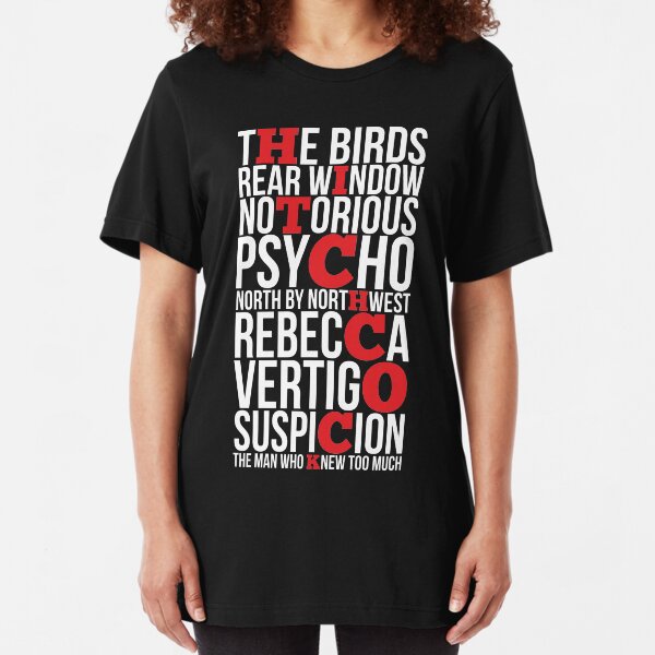 ALFRED HITCHCOCK Slim Fit T-Shirt