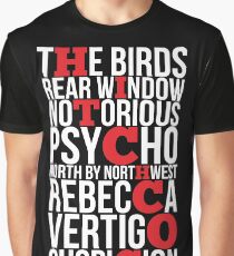 ALFRED HITCHCOCK Graphic T-Shirt