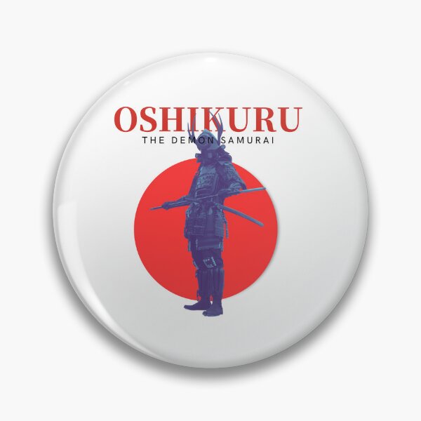 Item preview, Oshikuru demon samurai designed and sold by Amalia Pop.