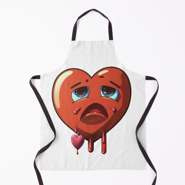 Item preview, A Sad Red Heart Crying in Pain designed and sold by Melcu.